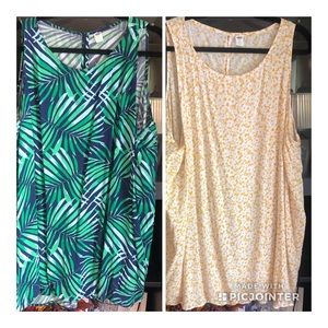 LOT 2 Old Navy Swing Tanks 4x
